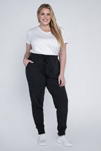 Load image into Gallery viewer, Plus Size Grey Comfy Chic Casual Jogger Pants-Plus Size Dream Girl
