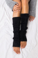 Load image into Gallery viewer, Soft Knit Pink Eyelash Leg Warmers-Plus Size Dream Girl
