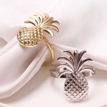 Load image into Gallery viewer, Silver Tropical Napkin Ring -Set of 6-Plus Size Dream Girl
