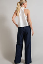 Load image into Gallery viewer, Chic Green Flowy &amp; Relaxed Straight Leg Pants-Plus Size Dream Girl
