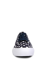 Load image into Gallery viewer, Glam Doll Knitted Blue Metallic Platform Sneakers-Plus Size Dream Girl

