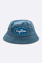 Load image into Gallery viewer, Explorer Patch Denim Bucket Hat-Plus Size Dream Girl
