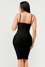 Load image into Gallery viewer, Maze Enigma Bodycon Dress-Plus Size Dream Girl
