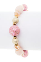 Load image into Gallery viewer, Rose Pink Mix Beads Bracelet-Plus Size Dream Girl
