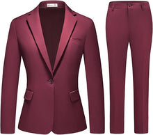 Load image into Gallery viewer, Modern Business Style 2pc Women&#39;s Suit-Plus Size Dream Girl
