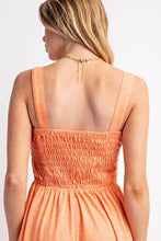 Load image into Gallery viewer, Orange Soft Jersey Everyday Comfortable Jumpsuit-Plus Size Dream Girl
