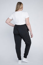Load image into Gallery viewer, Plus Size Grey Comfy Chic Casual Jogger Pants-Plus Size Dream Girl
