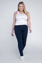 Load image into Gallery viewer, Plus Everyday Leggings with Pockets-Plus Size Dream Girl
