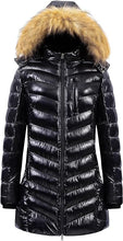 Load image into Gallery viewer, Women&#39;s Parka Puffer Faux Fur Long Sleeve Coat-Plus Size Dream Girl
