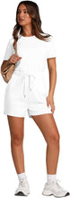 Load image into Gallery viewer, Summer Casual Black Short Sleeve Romper-Plus Size Dream Girl
