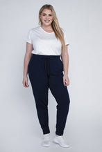 Load image into Gallery viewer, Plus Size Black Comfy Chic Casual Jogger Pants-Plus Size Dream Girl
